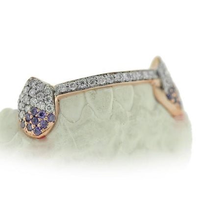 10k Bottom FL Diamond Grillz - Johnny Dang & Co