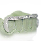 14k Bottom FL Diamond Grillz - Johnny Dang & Co