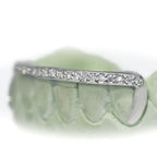 14k Bottom FL Diamond Grillz - Johnny Dang & Co