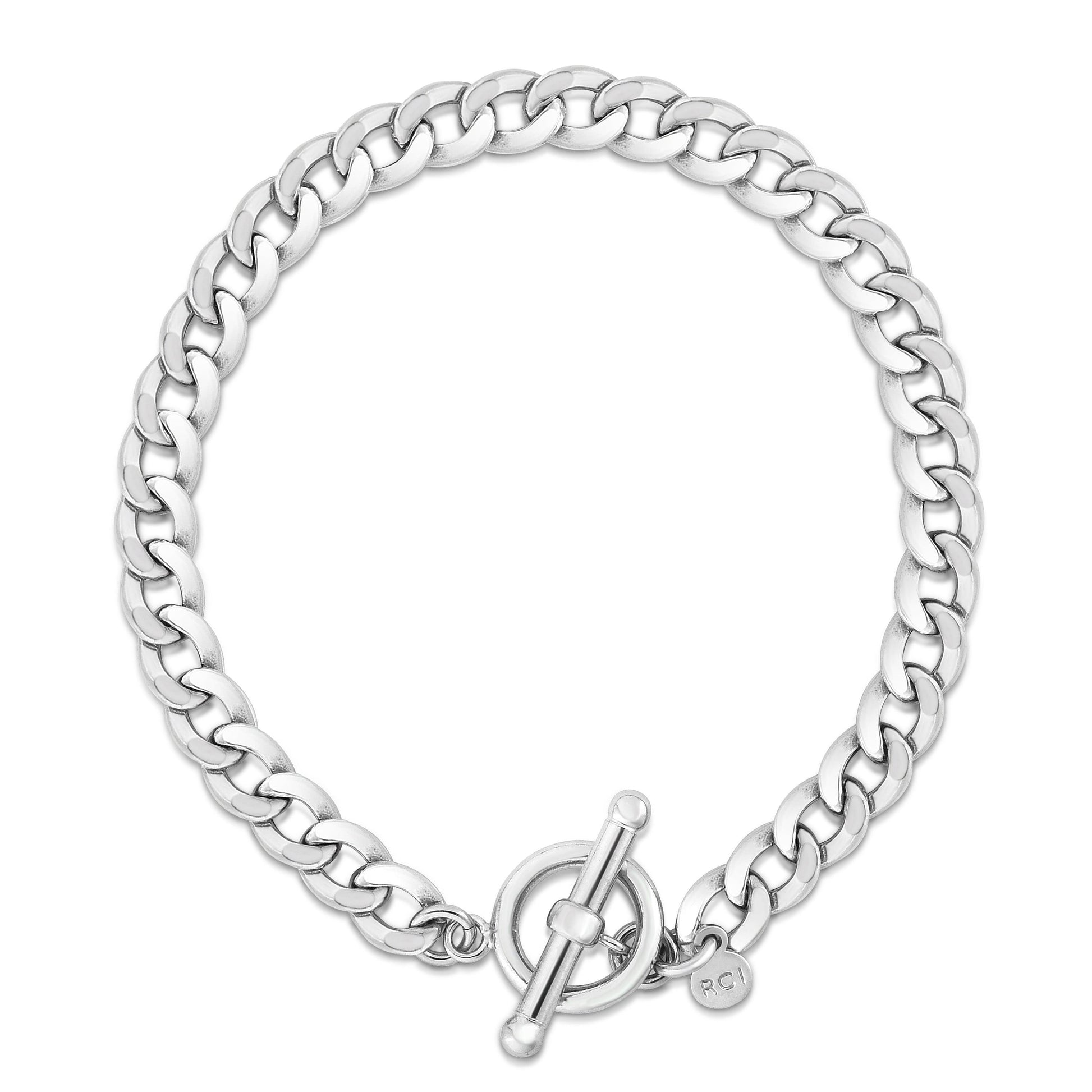 Silver La Gourmette Toggle Bracelet - Johnny Dang & Co