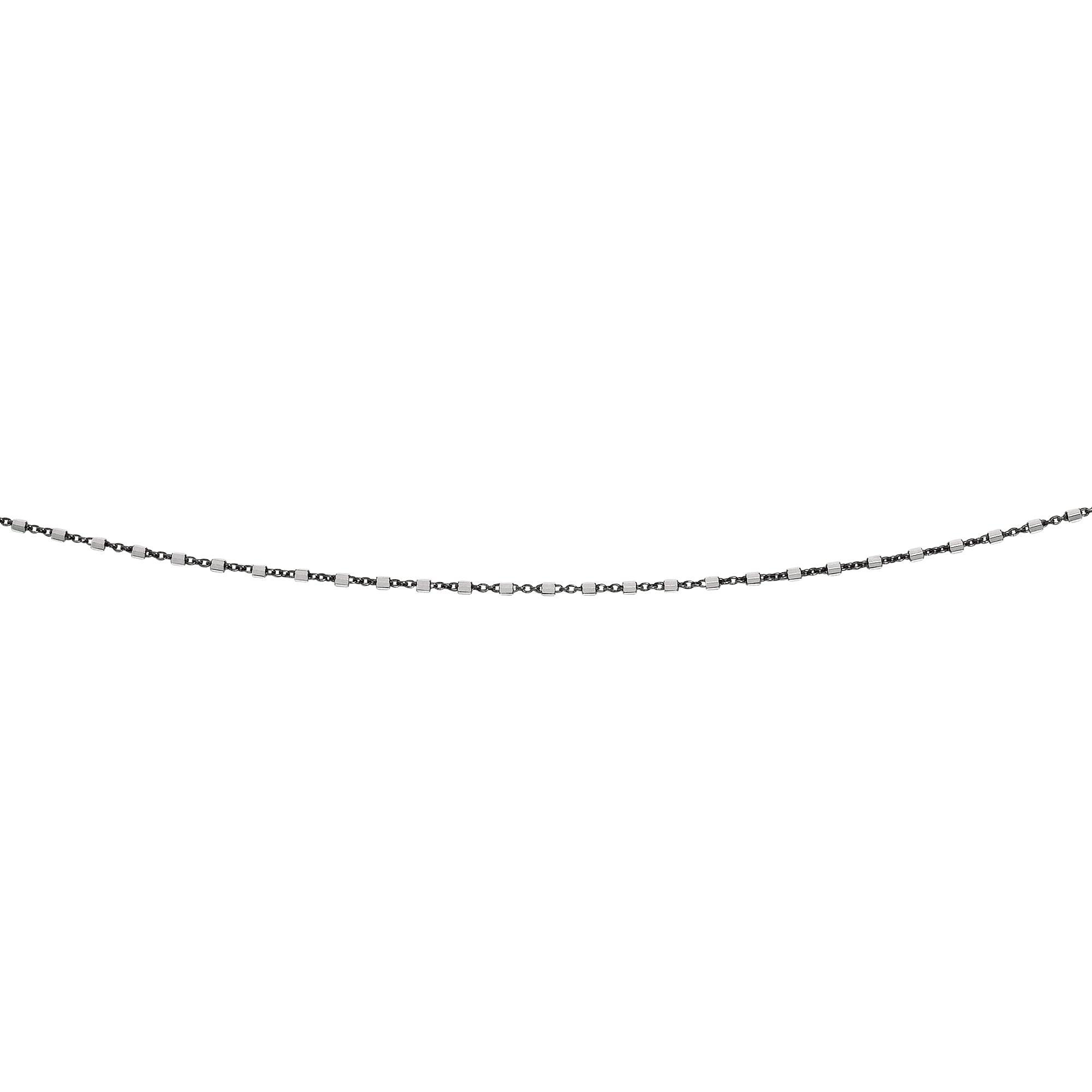 Silver Bead and Bar Anklet - Johnny Dang & Co