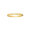 14K Gold X Pattern Children's Bangle 5.5" - Johnny Dang & Co