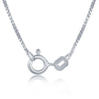 Sterling Silver 0.8mm Box Chain - Johnny Dang & Co