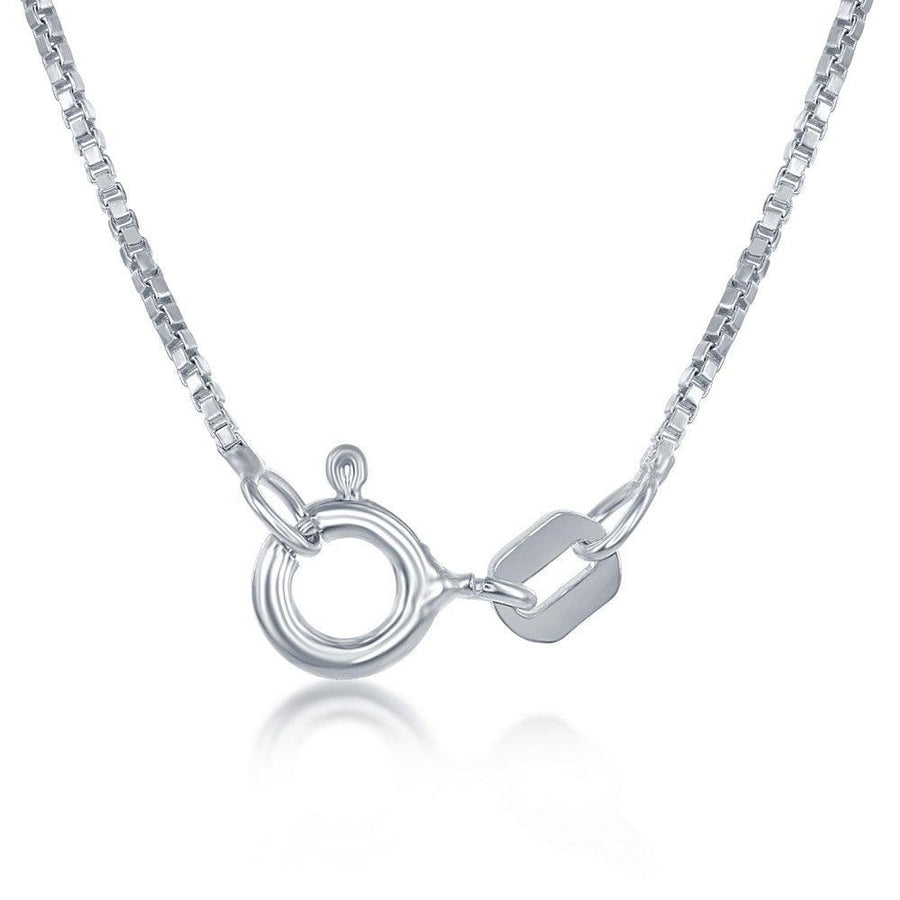 Sterling Silver 0.8mm Box Chain - Johnny Dang & Co