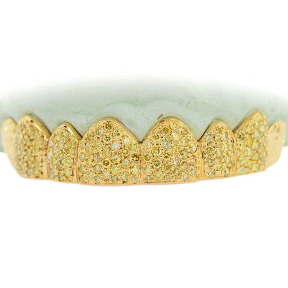C108C-2 CUSTOM 8 TEETH DIAMOND GRILL - Johnny Dang & Co