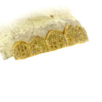 C108C YELLOW DIAMOND HAND PRONG SET GRILL - Johnny Dang & Co