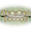 JDTK-C111A - 12 TEETH ROUND DIAMOND OPEN FACE GRILL - Johnny Dang & Co