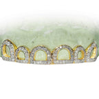 JDTK-C111A - 12 TEETH ROUND DIAMOND OPEN FACE GRILL - Johnny Dang & Co