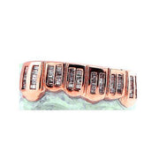 JDTK-C117C-2 Row Channel Set Diamond Grillz - Johnny Dang & Co