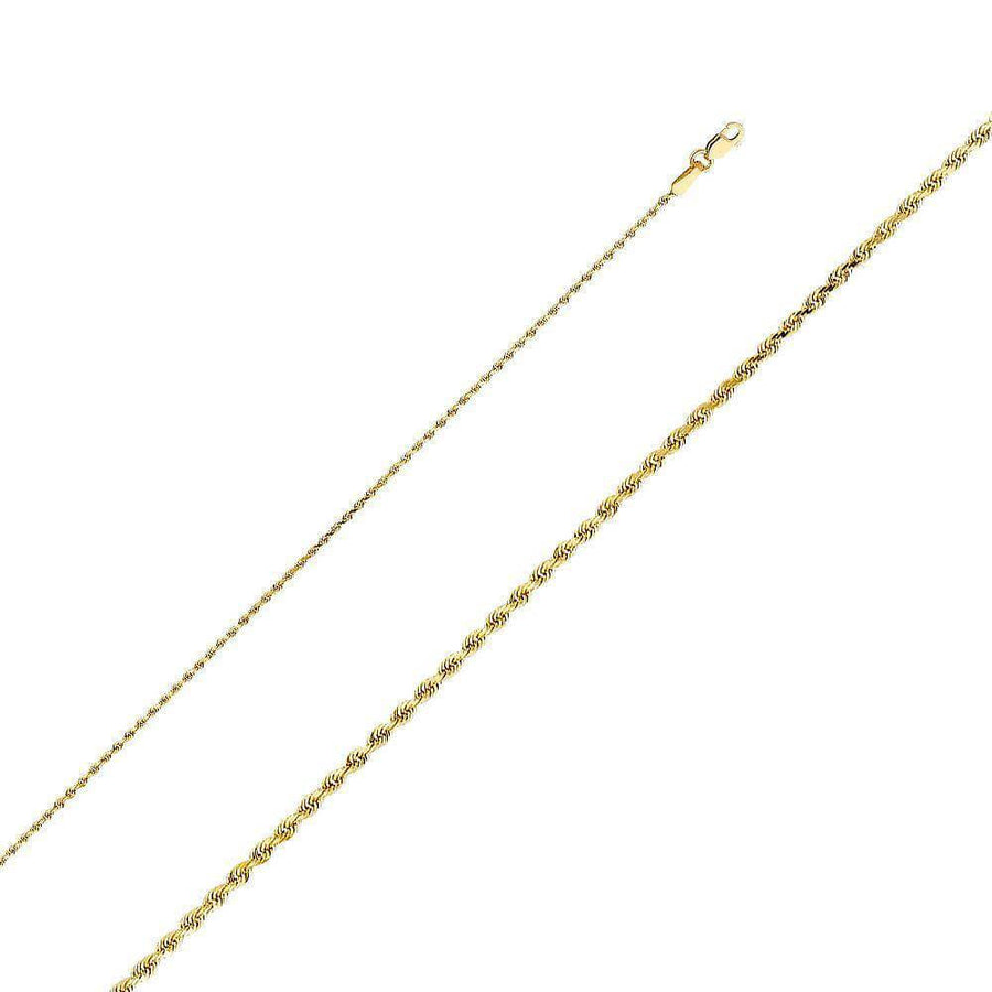 1.2mm Regular Solid Rope Chain - Johnny Dang & Co