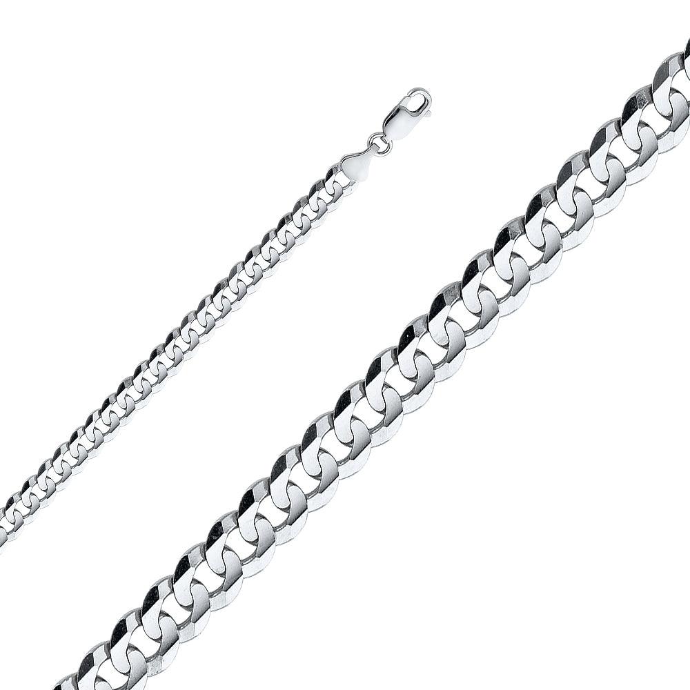 6.9mm Regular Conave Cuban Chain - Johnny Dang & Co