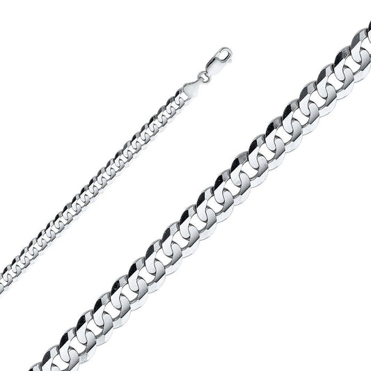 6.9mm Regular Conave Cuban Chain - Johnny Dang & Co