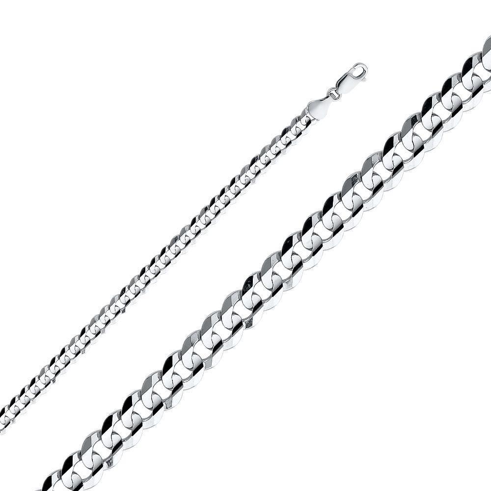 5.9mm Regular Concave Cuban Bracelet - Johnny Dang & Co