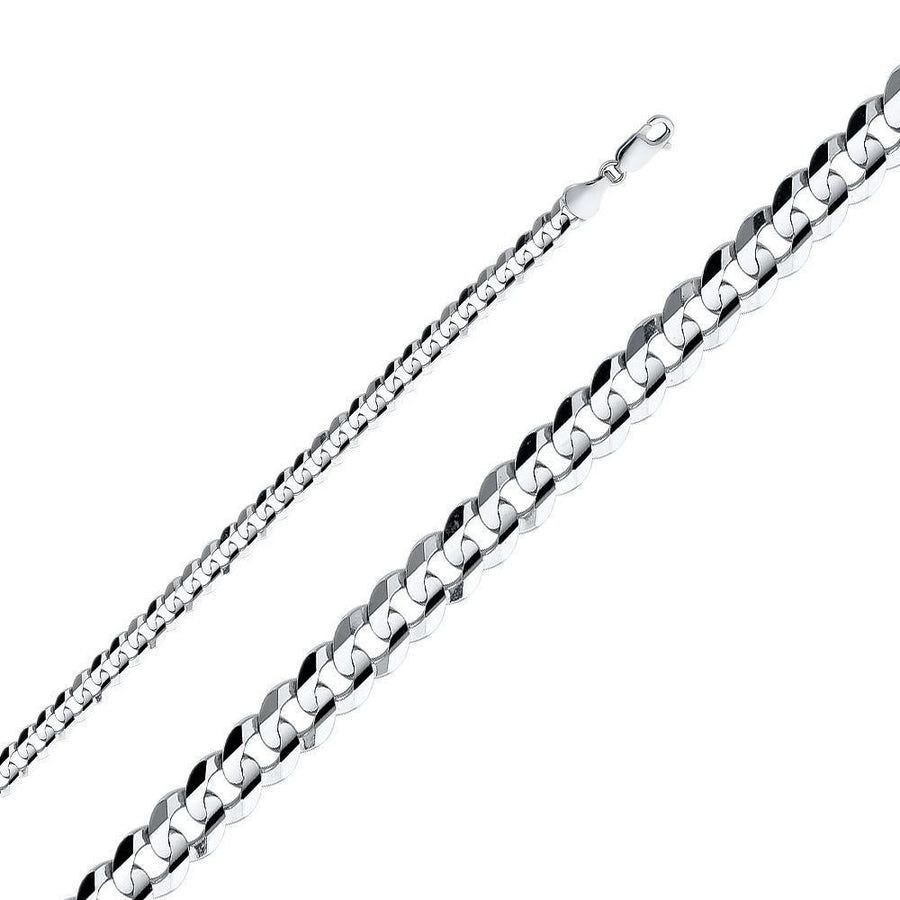 5.9mm Regular Concave Cuban Bracelet - Johnny Dang & Co