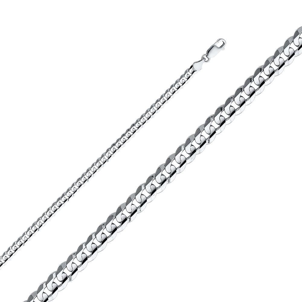 4.8mm Regular Concave Cuban Chain - Johnny Dang & Co