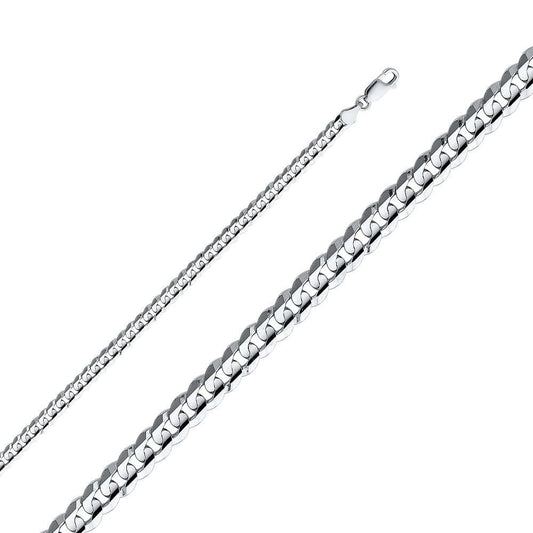 4.8mm Regular Concave Cuban Chain - Johnny Dang & Co