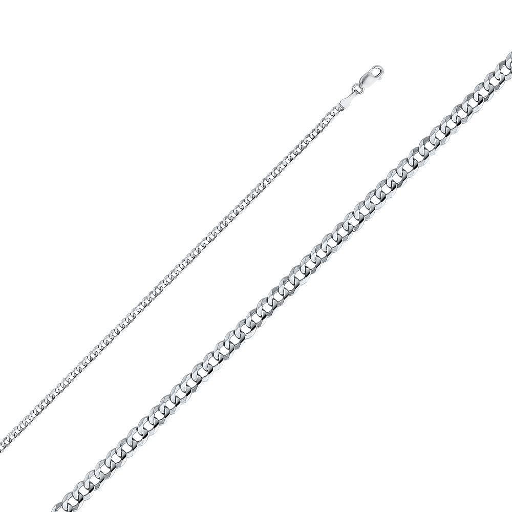 2.7mm Regular Concave Cuban Chain - Johnny Dang & Co