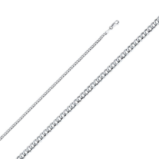 2.7mm Regular Concave Cuban Chain - Johnny Dang & Co