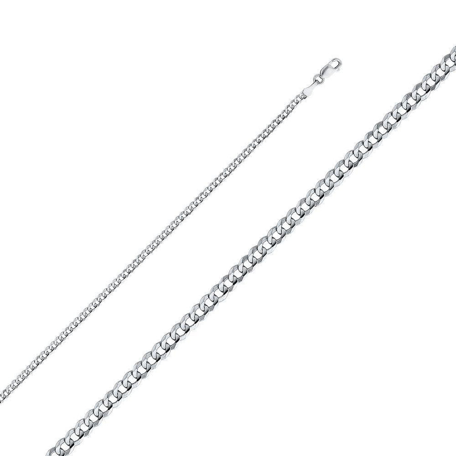 2.7mm Regular Concave Cuban Chain - Johnny Dang & Co