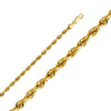 6mm Regular Solid Rope Chain - Johnny Dang & Co