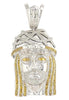 10KW 2.50CTW YD+WD JESUS HEAD - Johnny Dang & Co
