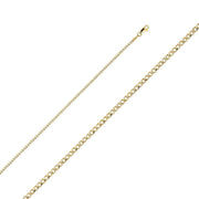 2mm Hollow Cuban Chain - Johnny Dang & Co
