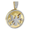 10KY 2.00CTW DIAMOND PRESIDENTIAL EAGLE MEDALLION - Johnny Dang & Co