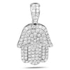 14KW 2.10CTW DIAMOND HAMZA PENDANT - Johnny Dang & Co