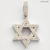 14KW 1.00CTW DIAMOND STAR OF DAVID PENDANT - Johnny Dang & Co
