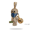 14KY 1.85CTW DIAMOND 'FRIENDLY GHOST' BANDIT - Johnny Dang & Co