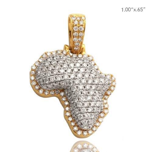 10KY 1.10CTW DIAMOND COUNTRY BUBBLE PENDANT - Johnny Dang & Co