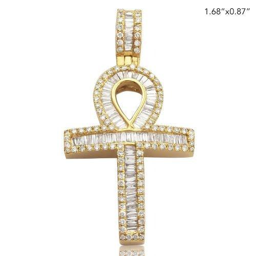 14KY 1.40 CTW BAGUETTE DIAMOND 