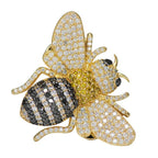 CJ19436 - CUSTOM DIAMOND BEE RING - Johnny Dang & Co