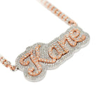 CUSTOM 4 LETTER PENDANT - Johnny Dang & Co