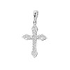 14KW 0.25CTW DIAMOND FANCY CROSS - Johnny Dang & Co