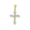 14KY 0.25CTW DIAMOND FANCY CROSS - Johnny Dang & Co