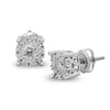 14KW 0.75CTW DIAMOND FLEUR STUDS - Johnny Dang & Co