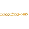 14K Gold 3mm Solid Figaro Chain 18" 20" 22" 24" - Johnny Dang & Co
