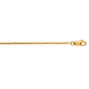 14K Gold 1.6mm Franco Chain - Johnny Dang & Co