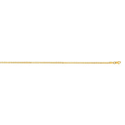 14kt Gold 20 inches Yellow Finish 1.9mm Shiny Square Hollow Classic Box Chain with Lobster Clasp - Johnny Dang & Co