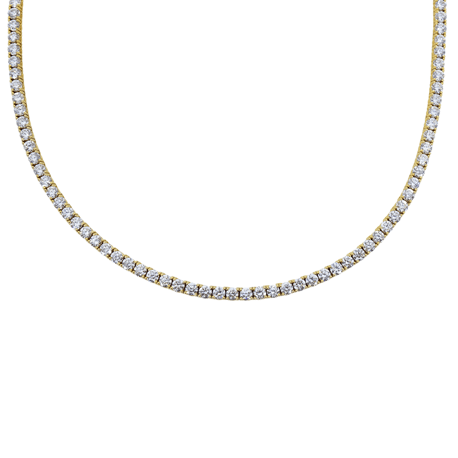 3.8mm Yellow Tennis Chain - Johnny Dang & Co