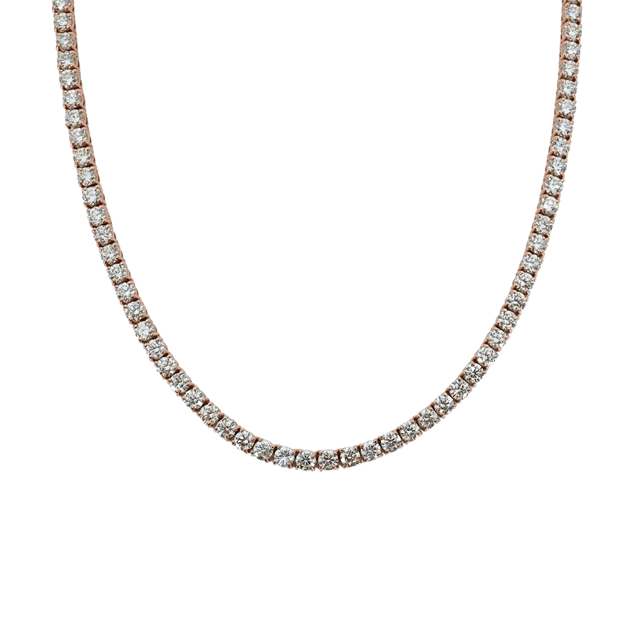 3.8mm Rose Tennis Chain - Johnny Dang & Co