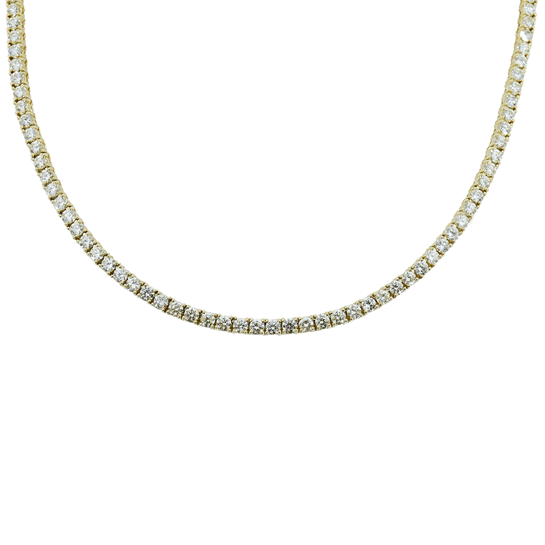 3.5mm Yellow Tennis Chain - Johnny Dang & Co