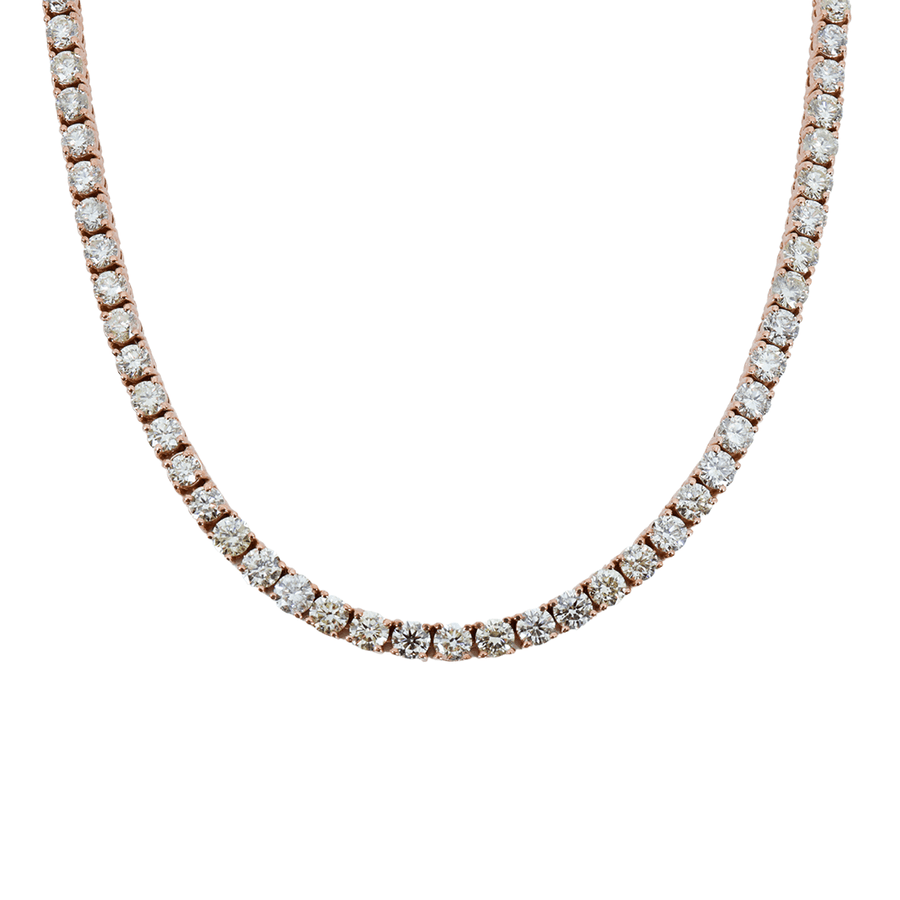 4.5mm Rose Tennis Chain - Johnny Dang & Co