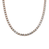 4.5mm Rose Tennis Chain - Johnny Dang & Co
