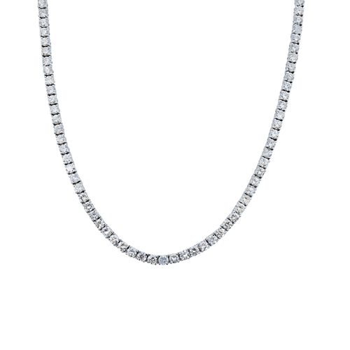 3.6mm White Tennis Chain