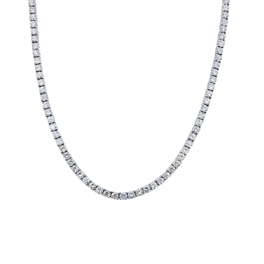 3.6mm White Tennis Chain - Johnny Dang & Co