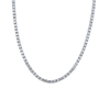 3.6mm White Tennis Chain - Johnny Dang & Co