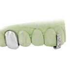 JDG61A TWO SOLID WITH BACK BAR AND DIAMOND GAP FILLER - Johnny Dang & Co