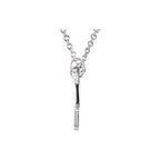 JDSP-85822 "Love You" Pendant with Necklace - Johnny Dang & Co
